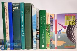 Large selection of quality golfing books and publications to include Arnold A Personal Journey