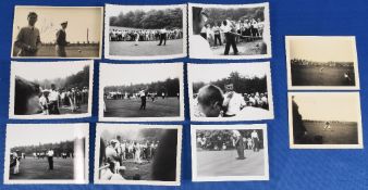 Dai Rees signed photograph and seven other Dai Rees photographs of him from 1961 and one other