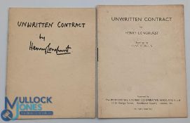 Henry Longhurst Golf Books - 2x 