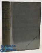 My Fifty Years of Golf 1921 Andra Kirkaldy hardcover book with small foxing to end pages/edge, in