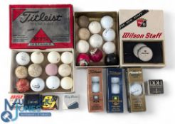 Assorted Golf Ball selection featuring a variety of patterns and examples, with Ryder Cup 2004