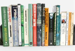 A selection of Golf Books to include How to Keep your Temper on the Golf Course 1970 Tommy Bolt, A