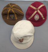 c1950 Cambridge University Rowing Club Sports Cap (with some age-related wear) and a Shropshire
