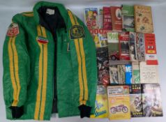 Vintage Motorsport Jacket and TT Programmes: related publications, motor sports, cars,