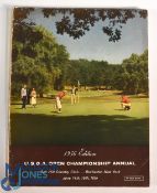 1956 Official US Open Golf Programme: 56th Open Championship 14-16 June played at Oak Hill Country