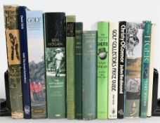 Carton of Assorted Golf Books: to include The Education of a Golfer Sam Snead 1962, The Bobby