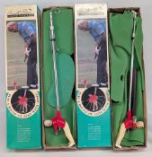2x Arnold Palmer Golf Game Gameset 1999 indoor golf games, both complete and in good used condition,