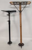 2x Period Shooting Sticks, a Mills Munitions Ltd patented metal shooting stick with black painted