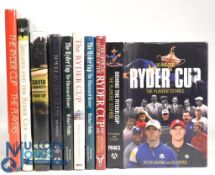 Ryder Cup Golf Books: Ryder Cup 1927-1989 Michael Williams, Behind Ryder Cup Players Stories Peter
