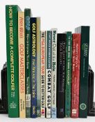 A selection of Golf Books to include The Golf of your Dreams 1997 Dr Bob Rotella, Combat Golf