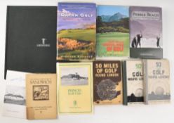 Golf Books: Golf Courses Frank Pennink's, 1938 Golf Round London and 1952, A Round of Golf Courses