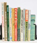 A selection of Golf Books to include The Way to Golf 1953 Harry Weetman, Bob Charles The Left-Hander