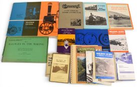 A selection of Railway themed hardcover and paperback books and publications to include Traction