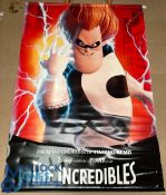 Incredibles Film Poster 2004 - Brad Bird, Holly Hunter, Samuel L Jackson - on vinyl, poster 66 x