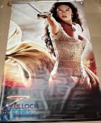 Legend of Zorro Film Poster 2005 - Caterine Zetta Jones, Antonio Banderas - on double sided vinyl,