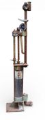 Original H J Godwin Petrol Fuel Garage Pump for restoration - retaining its maker’s plate.