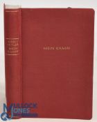 WW2 Mein Kampf by Adolf Hitler dated 1941: Officers edition covered in red Rexene with gold embossed