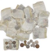 1954-1967 British Pre decimal nickel and copper coins: sets of 6 used and unused coins #30 badges