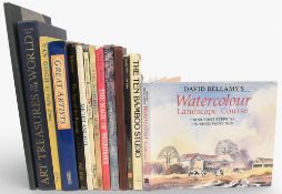 Assorted Books to include The Age of Rococo 1971 Michael Schwarz, Masterworks of Claude Monet