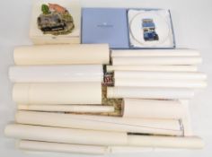 Various Railway-Train collectables to include a Danbury Mint ‘the Arrival of the 4:45’ornament, a