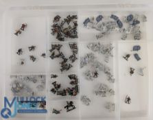 3x boxes of Miniature Metal Vikings 20mm Wargaming Figures: Metal Normans 20mm Wargaming Figures,