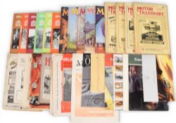 Transport magazines to include six Birmingham City transport gazettes 1954-1961, five Meccano