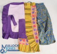 Lovely Vintage Aprons, pinny, kitchen cooking Samuel Lamont dinner lady pinafore, all with front