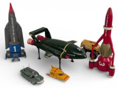 1992 Matchbox Gerry Anderson Thunderbird Vehicles 1, 2, 3, large (up to 32cm), plus a 1998 SPV