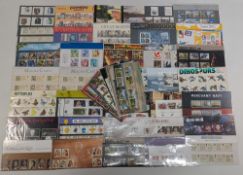 43x Royal Mail Presentation Pack 1st and 2nd Class mint stamps, high face value £450+