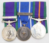 Copy set of Military Medals to consist of GSM Northern Ireland, UN Medal, Accumulated Campaign