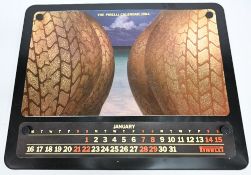Vintage 1984 Pirelli Calendar in original cardboard folder. The 1984 Pirelli Calendar, featuring