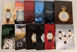2006-2007 Antiquorum Book Auction Catalogues: a good collection of 12 paperback booklets