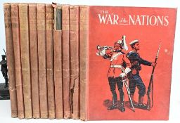 9x Volumes The War of the Nations Illustrated, pictorial record of the conflict of the nations.