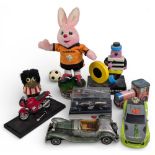 Toys and Collectables: World Cup 2006 Duracell Bunny figure, TSB money box, Bertie CD holder,