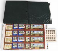 Channel Islands and Isle of Man Stamps to include an album with unused Alderney stamps, a limited-