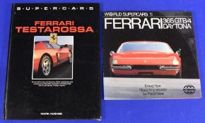 Ferrari Daytona 365 GTB/4 World Supercars 1 by Doug Nye Paul Frère 1984, together with Ferrari