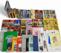 Transport related ephemera: to include F1 Christmas Cards unused, Observer's book of Automobiles,