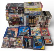 Vintage Computer Games Videos to include: Atari Ms Pac Man cassette, Atari 800Xl BMX Cassette,