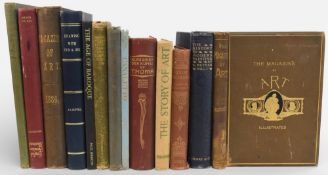 Vintage Books to include The Artist Vol. 8 1934, English Furniture Illustrated c1950’s Oliver