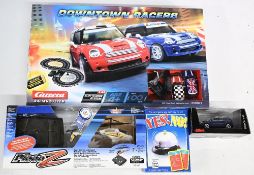 Mixed Toy Collection: Carrera 1:43 scale Downtown Racers, Silverlit Picooz Remote Helicopter,