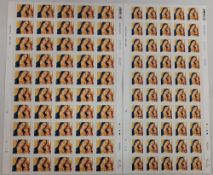 100x 2nd Class Christmas Stamps Royal normal 2nd class and large letter stamps, 50 of each stamp,