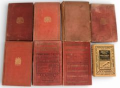 8x Kelly’s Directory of Herefordshire and Shropshire hardcover books to include 1885, 1891, 1905,