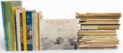 A selection of Railway themed hardcover and paperback books and publications to include Caerphilly