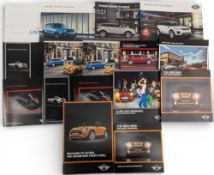 2010-2015 Mini and Land Rover sales brochures, catalogues and related magazines