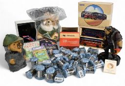 Selection of Toy Collectables: to consist of Pokemon cards 2000 Movie Promo Ancient Mew, 2000 Base