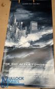 The Day After Tomorrow Film Poster 2004 - Dennis Quaid on vinyl poster, 92 x 48 inches