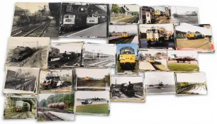 Approximately 2000 privately taken mainly railway/train with some aircraft and bus photographs and