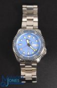Sharkey Automatic Divers Watch 200M Resist, day date, stainless steel, unboxed (working order - we