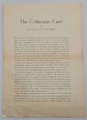 WWII The Grunspan Casa scarce original copy of propaganda issued by Goebbels, dated November 12th,
