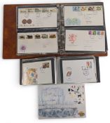 GB & World First Day FDC Covers: to include a signed autographed edition with signatures of Frank
